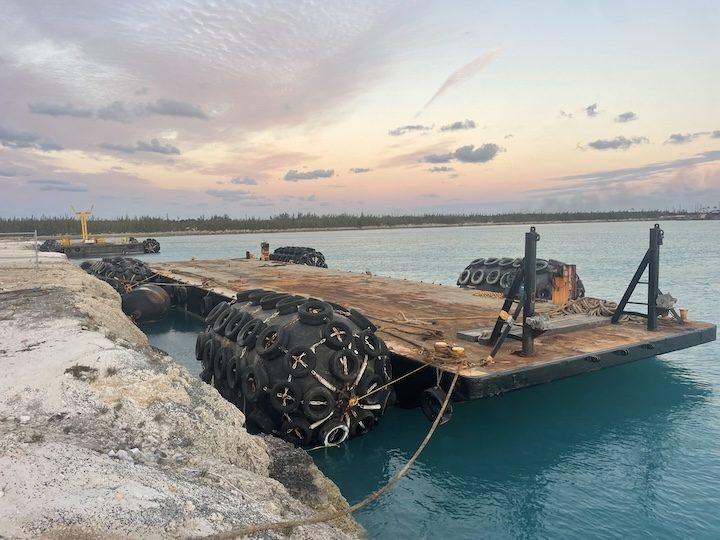 Creole Torch, deck barge