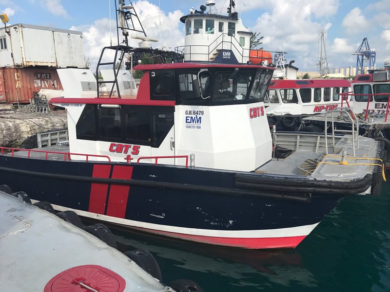 DSV Cat 5 at the EMM dock
